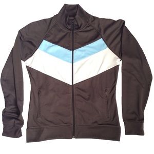 BEN SHERMAN track jacket 100% Polyester, Brown